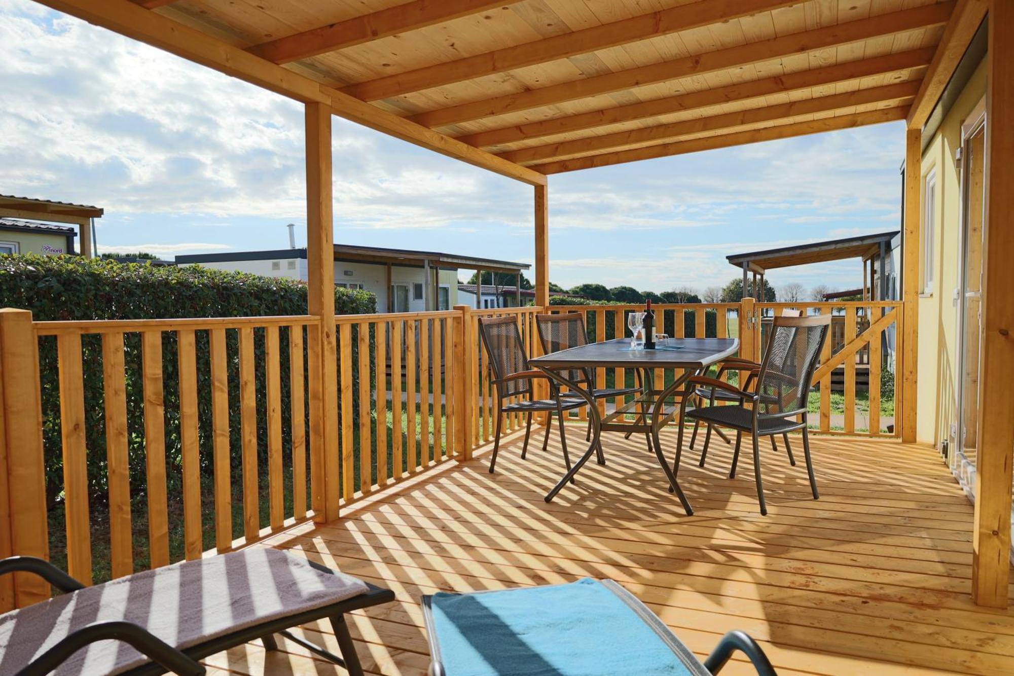Panorama Mobile Homes In Camping Park Умаг Экстерьер фото